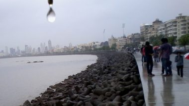Weather Forecast: IMD Predicts Heavy Falls, Thunderstorms Over Konkan and Goa From August 20–22; Skymet Says 'Offshore Trough From South Gujarat to Maharashtra Coast Persists'
